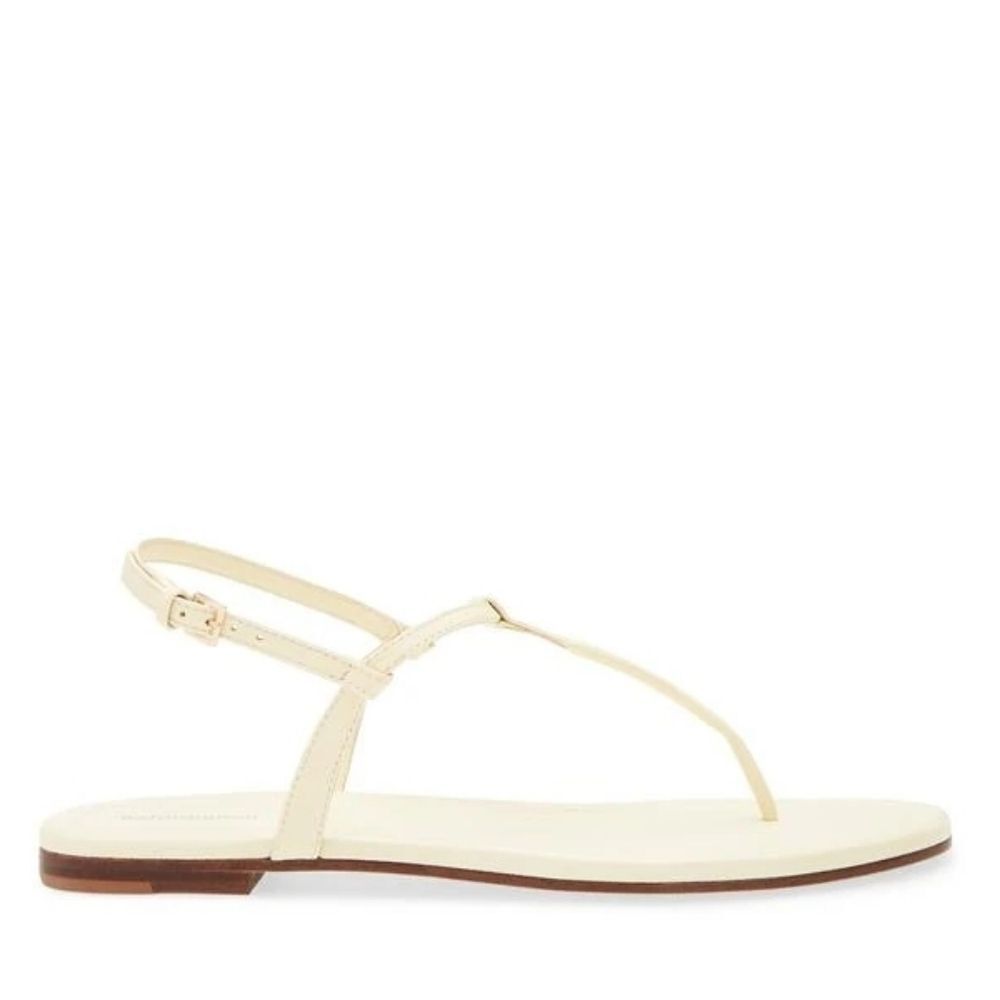 REFORMATION Stylish Cream Women's Sandal Size 9